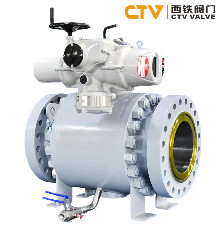 Electric-actuated High-pressure Fixed Forged Ball Valves