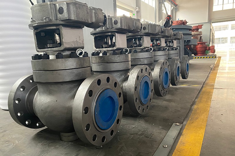 High-temperature and high-pressure ball valve